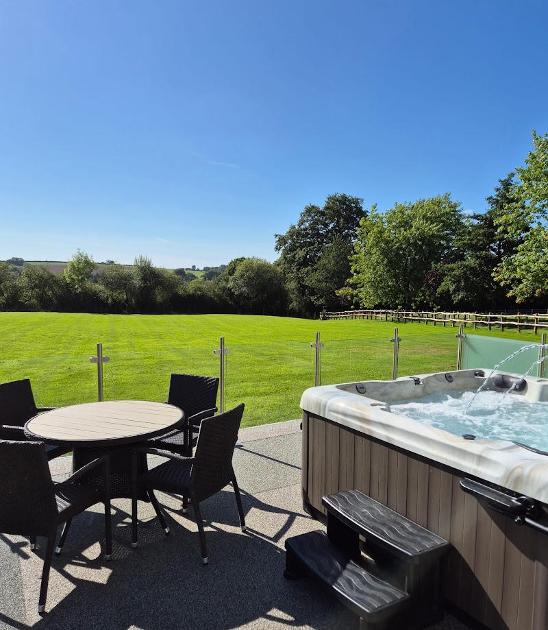 Hot tub overlooking football